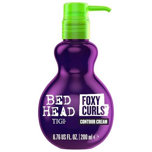 TIGI Bed Head Foxy Curls Cream - Lightweight Definition & Frizz Control, 6.76 Oz