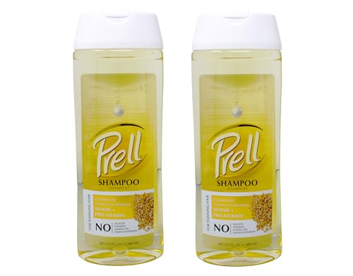 Prell Pro-Vitamin Shampoo for Thinning Hair, Color Safe, 13.5 oz (Pack of 2)
