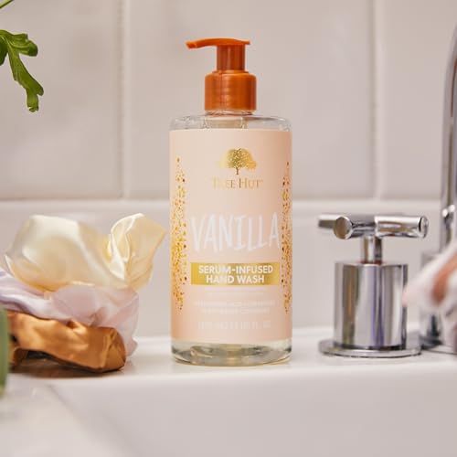 Tree Hut Vanilla Serum-Infused Hand Wash - Hydrating & Nourishing, 11 fl oz (Pack of 2)