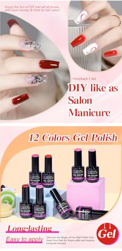 Bright Yellow Gel Nail Polish - 15ml Long Lasting High Gloss