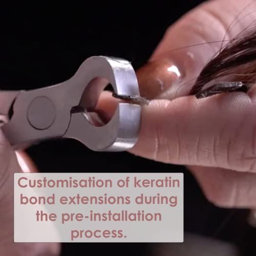 My Hair Tools Keratin Bond Cutter for Hair Extensions, Stainless Steel