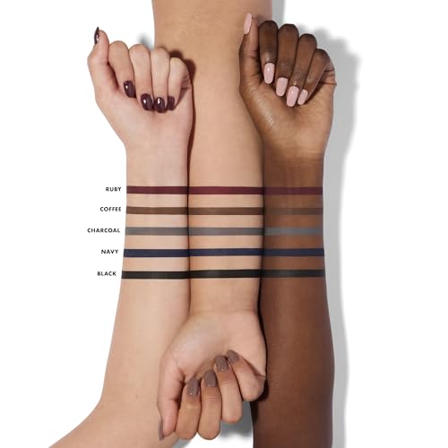 e.l.f. No Budge Retractable Eyeliner - Waterproof, Creamy & Vegan, Ruby