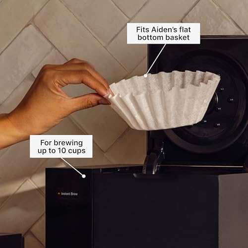 Fellow Aiden Coffee Filters - 50 Count for 8-12 Cup Drip Brewing