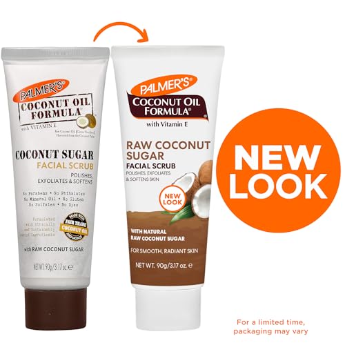 Palmer's Coconut Sugar Facial Scrub Exfoliator with Chamomile - 3.17 Oz