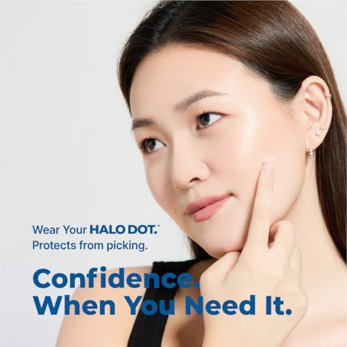 Halo Dot Ultra Thin Hydrocolloid Pimple Patches - Invisible Acne Treatment