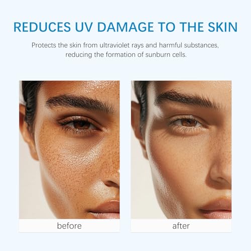 SPF 50+ Tinted Sunscreen for Face & Body Water-Resistant Lightweight Sun Protection - 2 Pack