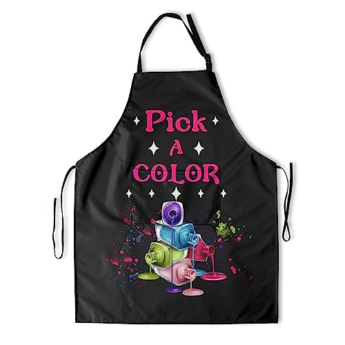 Giwawa Funny Hair Cutting Apron for Women - Adjustable Color Options