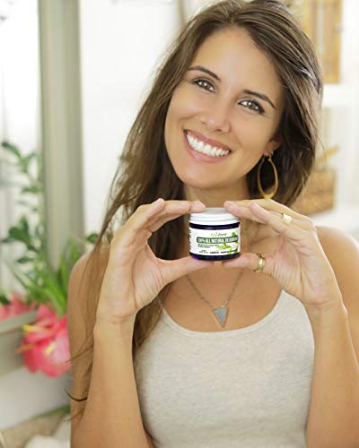Kaiame Naturals Tea Tree Activated Charcoal Deodorant - All Natural, Aluminum & Paraben Free (2 oz)