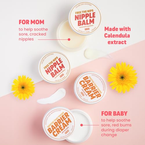 Natural Nipple Butter for Breastfeeding Relief - 1 oz Vegan Balm