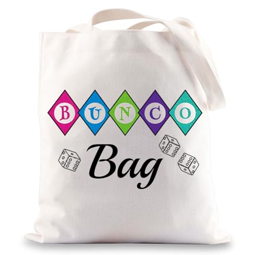 G2TUP Bunco Night Bag with Coffee Variation | Funny Bunco Dice Organizer Pouch
