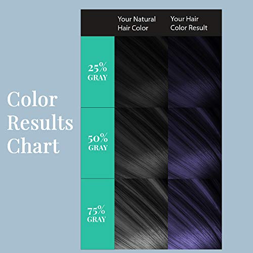 Blue Black Permanent Hair Color Powder - Water Works, 3 Pack