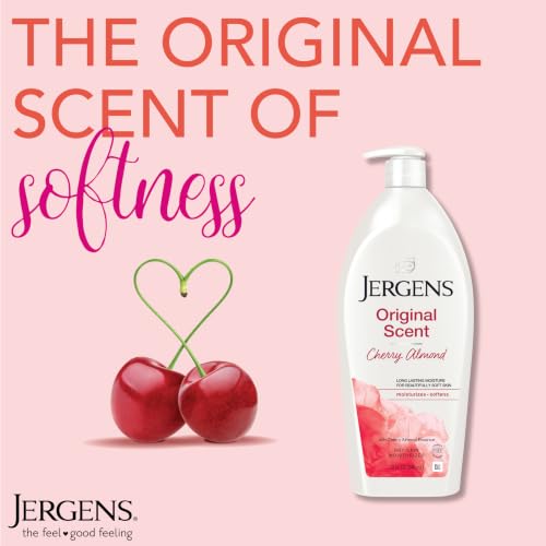 Jergens Cherry Almond Hand & Body Lotion - 32 fl oz Moisturizer