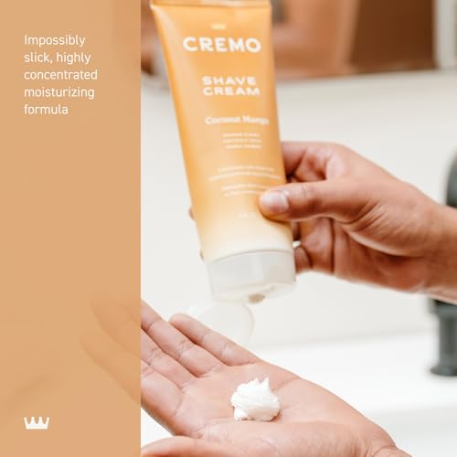 Cremo Women’s Coconut Mango Shaving Cream 6 Fl Oz - Gentle & Hydrating