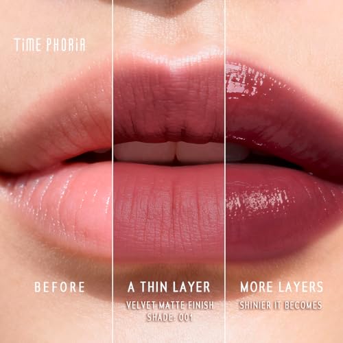 TIMEPHORIA 005 Kalion Elixir Velvet-Shine Lip Tint 2-in-1 Matte & Gloss Hydrating Lip Cream