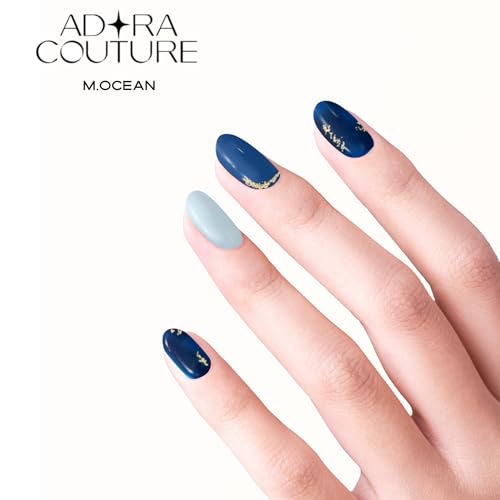 Semi-Cured Gel Nail Strips Kit - 30 Salon-Quality Stickers