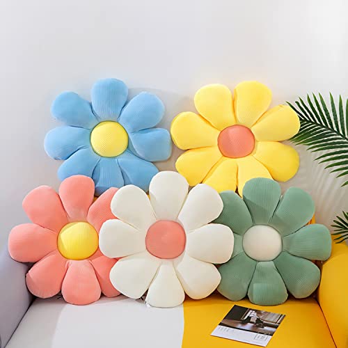 Flower Shaped Throw Pillow - Soft Plush Cushion for Home Decor