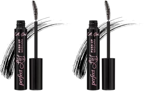 L.A. Girl Perfect Lift Push Up Mascara 1.12 oz (Pack of 2)