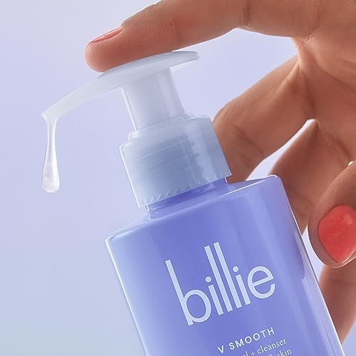 Billie V Smooth Shave Gel for Women - Fragrance Free, 6.5 Fl Oz