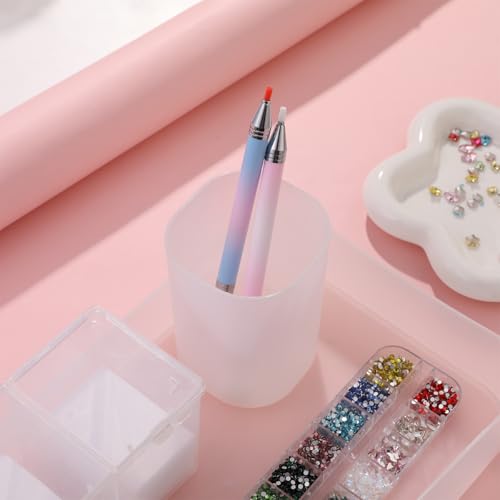 Rhinestone Picker Wax Pen with 3 Refills - Precision Nail Art & Diamond Painting Tool