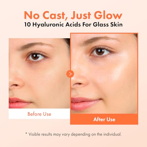 TOSOWOONG Rice Glow Sunscreen SPF 50+ - Hydrating Korean Skincare, 1.69 fl oz