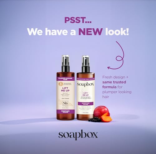 Soapbox Lift Me Up Volumizing Hair Spray - 8oz Biotin Formula