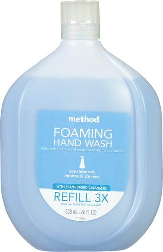 Method Foaming Hand Soap Refill - Sea Minerals, 28 oz (Pack of 2)