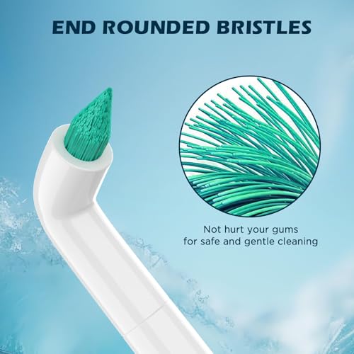 Fregum Orthodontic Toothbrush Heads for Philips Sonicare - Soft End Tuft Replacement, 5 Pack