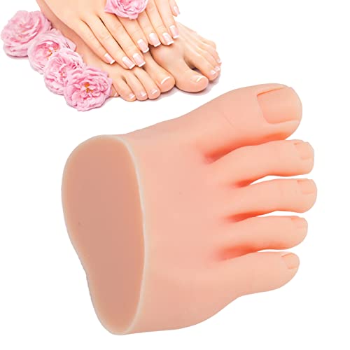 Dioche Silicone Half Foot Model for Nail Art Training and Pedicure
