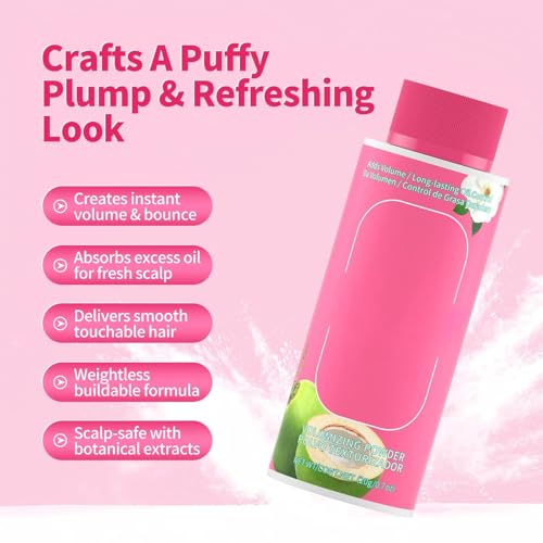 Gowwim Volumizing Texture Powder 20g - Matte Finish Hair Styling for Women