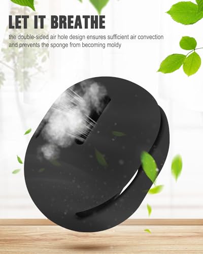 FERYES Silicone Makeup Sponge Holder – Eco-Friendly Travel Case