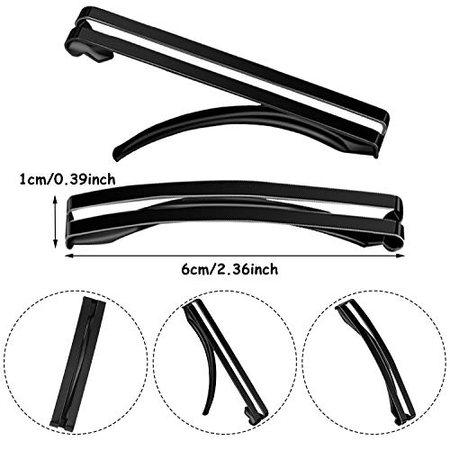48 Pcs Metal Hair Barrettes Clips for Women, Anti-Skid Hairpins in 4 Colors