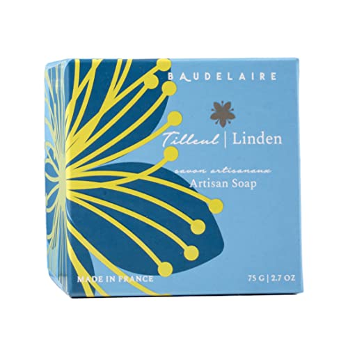 Provence Sante French Luxurious Linden Cleansing Bar with Shea Butter - Gift Set of 2, 2.7oz
