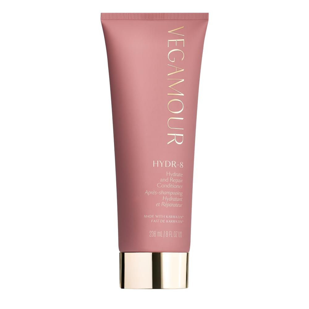 VEGAMOUR Hydrate and Repair Conditioner - Nourishing Formula with Marula Oil, Moringa Oil & Biotin for Dry Hair | 8 Fl Oz