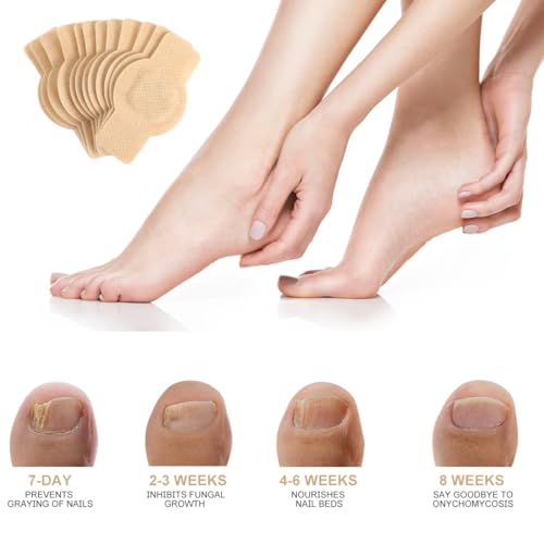 Toenail Repair Patches - 30 Hydrogel Nail Treatment for Damage