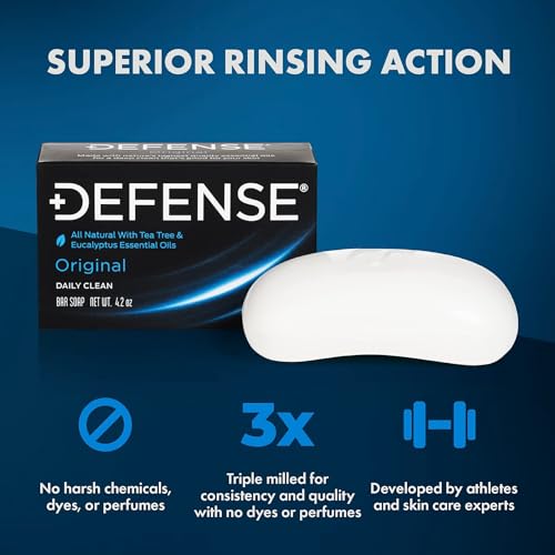 Defense Soap 2-Pack Natural Tea Tree & Eucalyptus Bar Soap