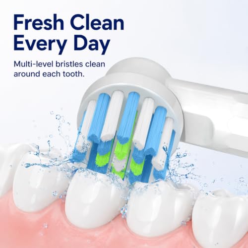 Cellena Replacement Brush Heads for Oral-B Pro & Genius, 8-Pack