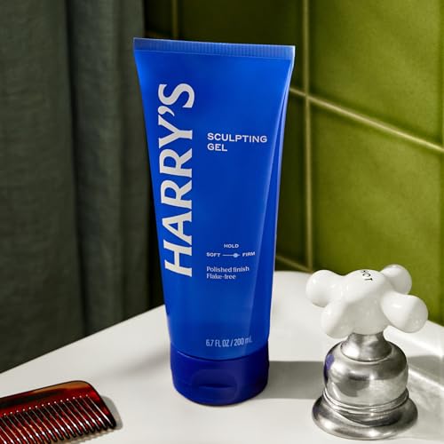 Harry's Sculpting Hair Gel for Men - Firm Hold, Polished Finish - 6.7 fl oz (Pack of 2)