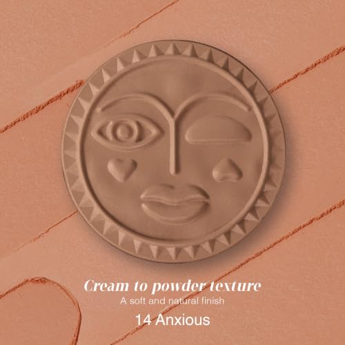 GIRLCULT Cream to Powder Blush #14 Anxious - Beige Brown Shade