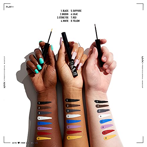 NYX Professional Makeup Epic Wear Liquid Liner - Stone Fox, 0.12 Fl Oz