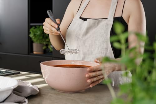 Zyliss Gravy Whisk - Eco-Friendly Wheatstraw & Wire, 12"