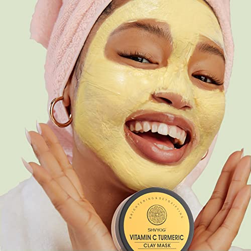 SHVYOG 4-Piece Clay Face Mask Set - Deep Cleansing & Pore Refining Kit