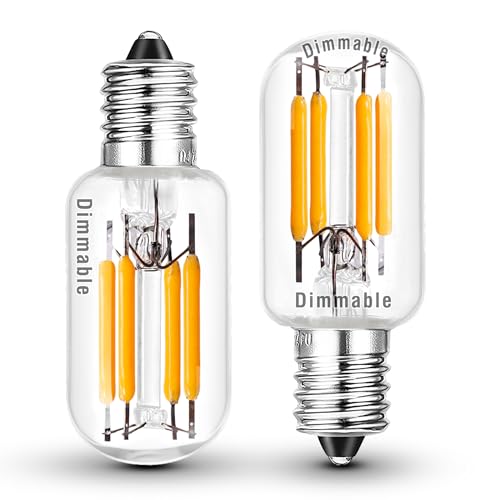 E12 LED Salt Lamp Bulb 2W, Warm White 2700K, 180lm - 2 Pack