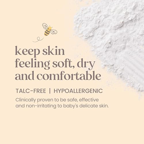 Burt's Bees Baby Dusting Powder 7.5 oz - Natural, Talc-Free, Hypoallergenic