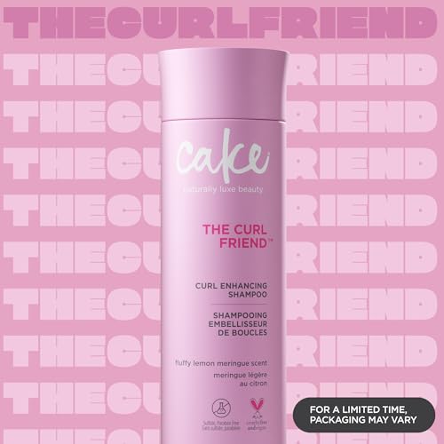 Cake Beauty Moisturizing Curl Shampoo for Curly Hair – 10 Fl Oz