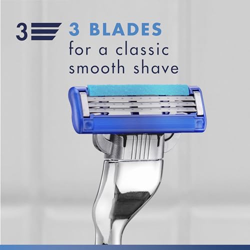 Gillette Mach3 Turbo Mens Razor Blade Refills, 17 Count