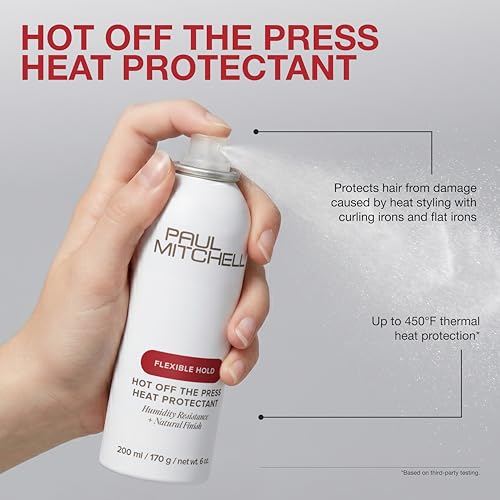 Paul Mitchell Heat Protectant Spray for All Hair Types - 450°F Thermal Protection