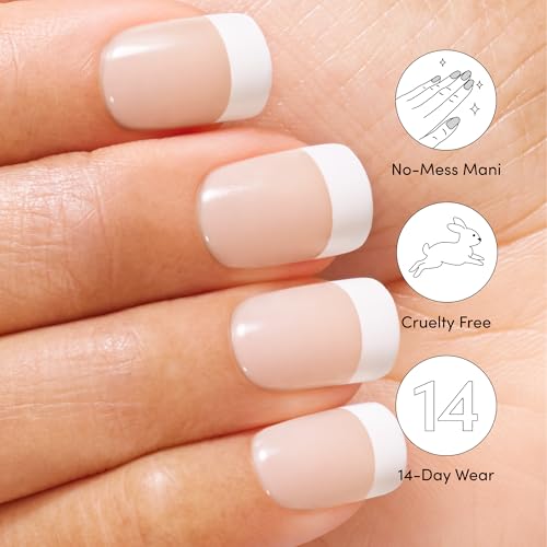 Dashing Diva Magic Press Square Press-On Gel Nails - French Collection Bundle
