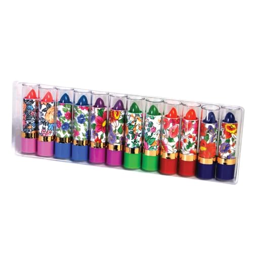 Beauty Treats Aloe Vera Color Changing Mood Lipstick Set - 12 Pack