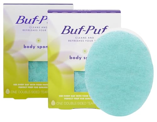 Buf-Puf Body Sponge Exfoliator - 2 Pack