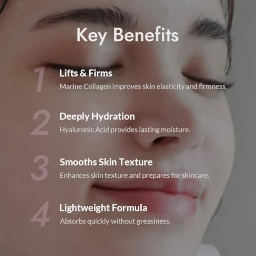 MIZON Collagen Power Lifting Toner 4.06 oz for Skin Tightening & Wrinkle Care